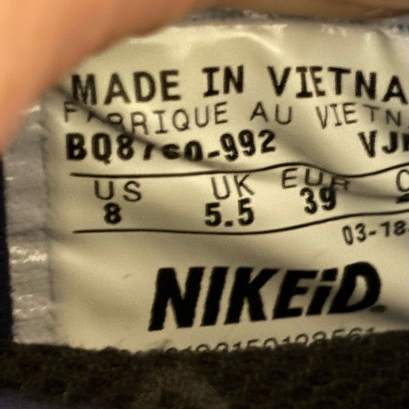 Nike Running Shoes (Custom Design) Women's Size 8 - Picture 9 of 9